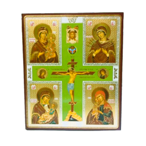 Icoana Maica Domnului cu Rastignirea