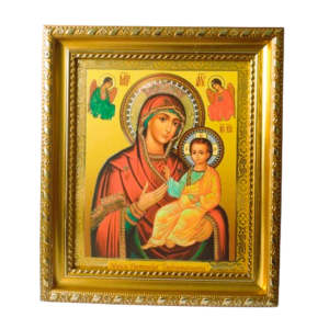 Icoana Maicii Domnului Îndrumătoarea pe lemn