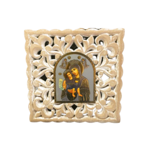 Icoana decor pe lemn