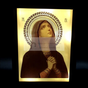 Icoana in rama cu led Tanguirea Maicii Domnului
