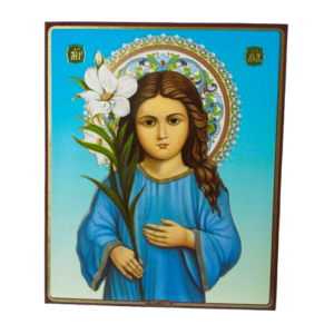 Icoana Maicii Domnului la 3 ani