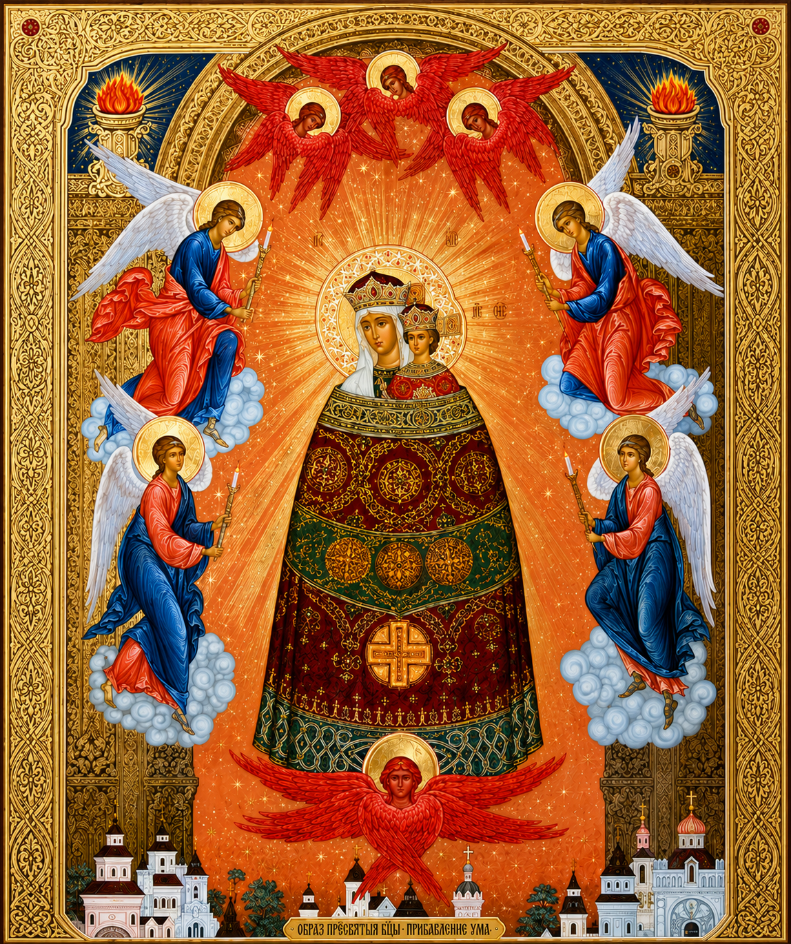 Icoana Maicii Domnului Luminarea Minții – 20×24 cm